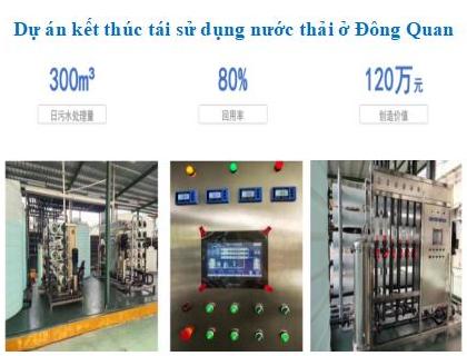 Kết thúc trường hợp tái sử dụng nước thải
